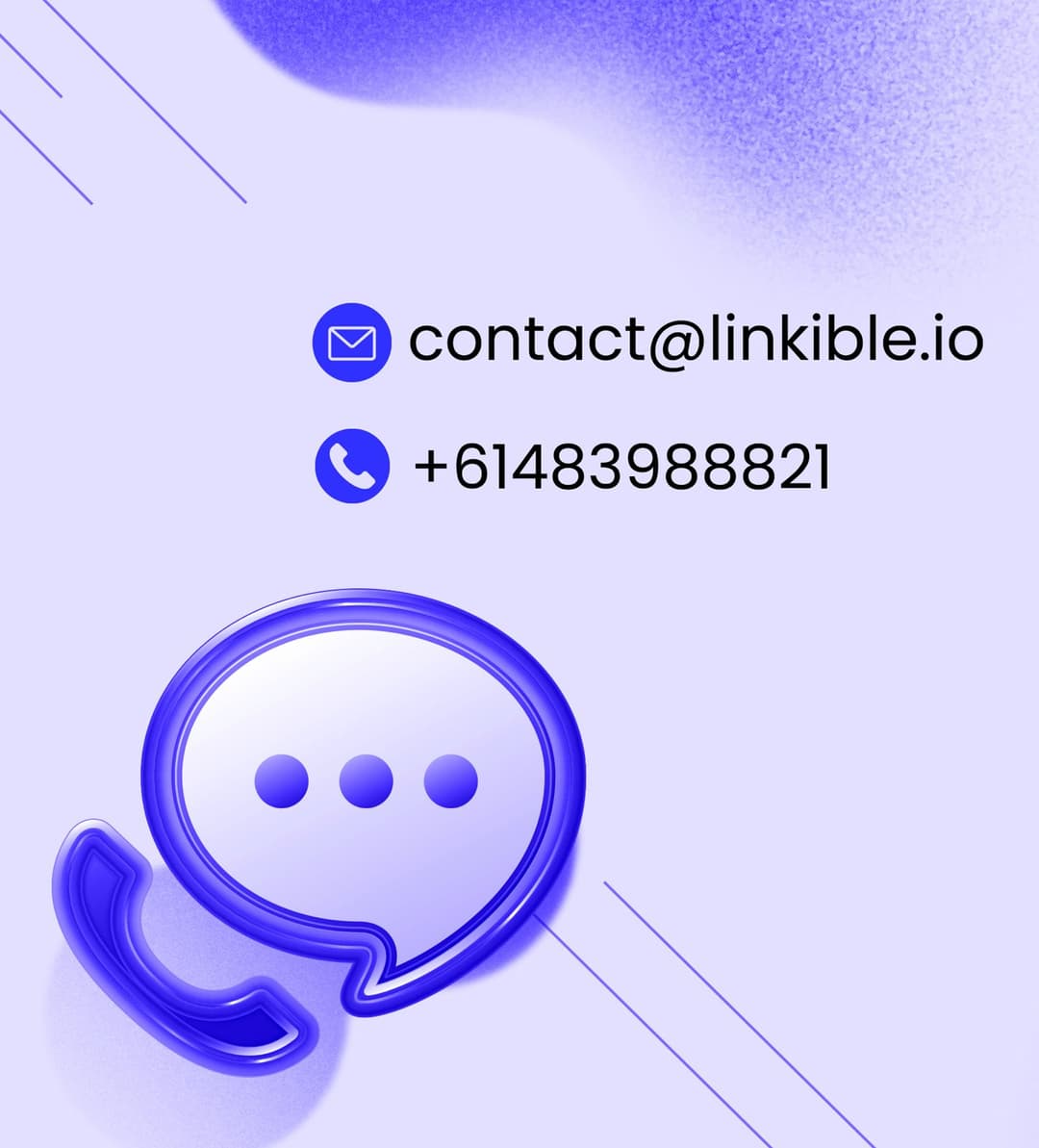 Contact Linkible For SaaS link Building Services